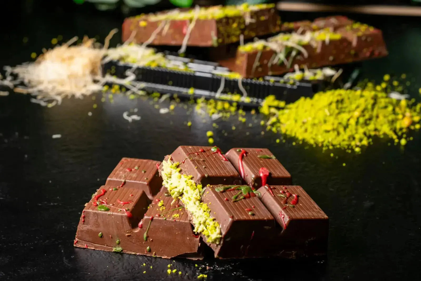 DUBAI-SCHOKOLADE: Luxus trifft auf knusprigen Kadayif back-lava