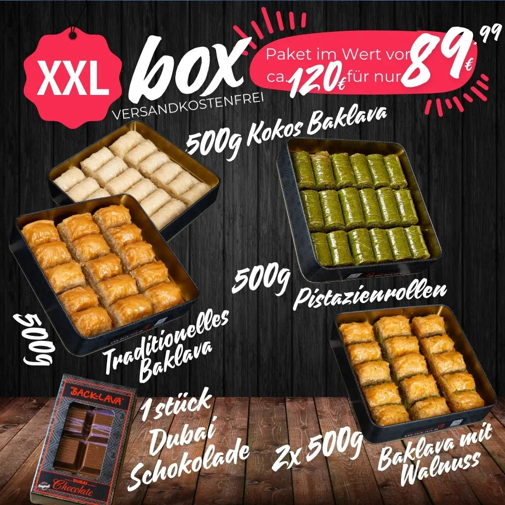 Angebot - Baklava Probierset - Beliebteste Baklavas