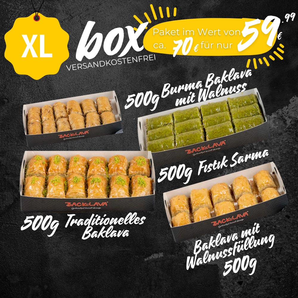 Angebot - Baklava Probierset - Beliebteste Baklavas