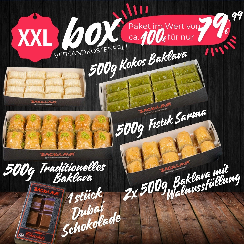 Angebot - Baklava Probierset - Beliebteste Baklavas