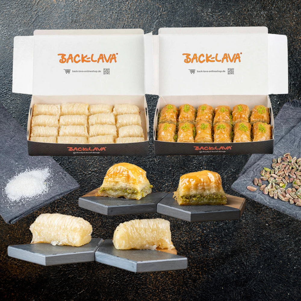 Angebot - Baklava mit Pistazien und Kokos