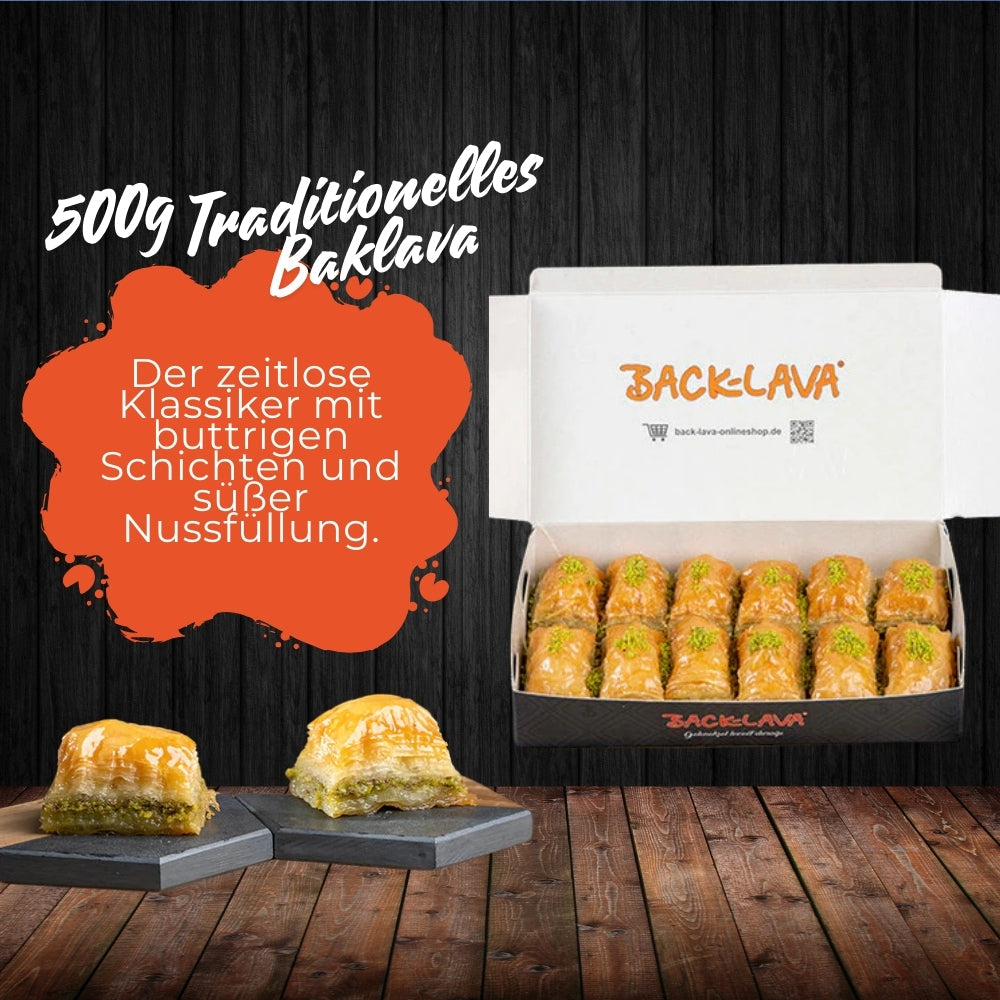 Angebot - Baklava mit Pistazien und Kokos