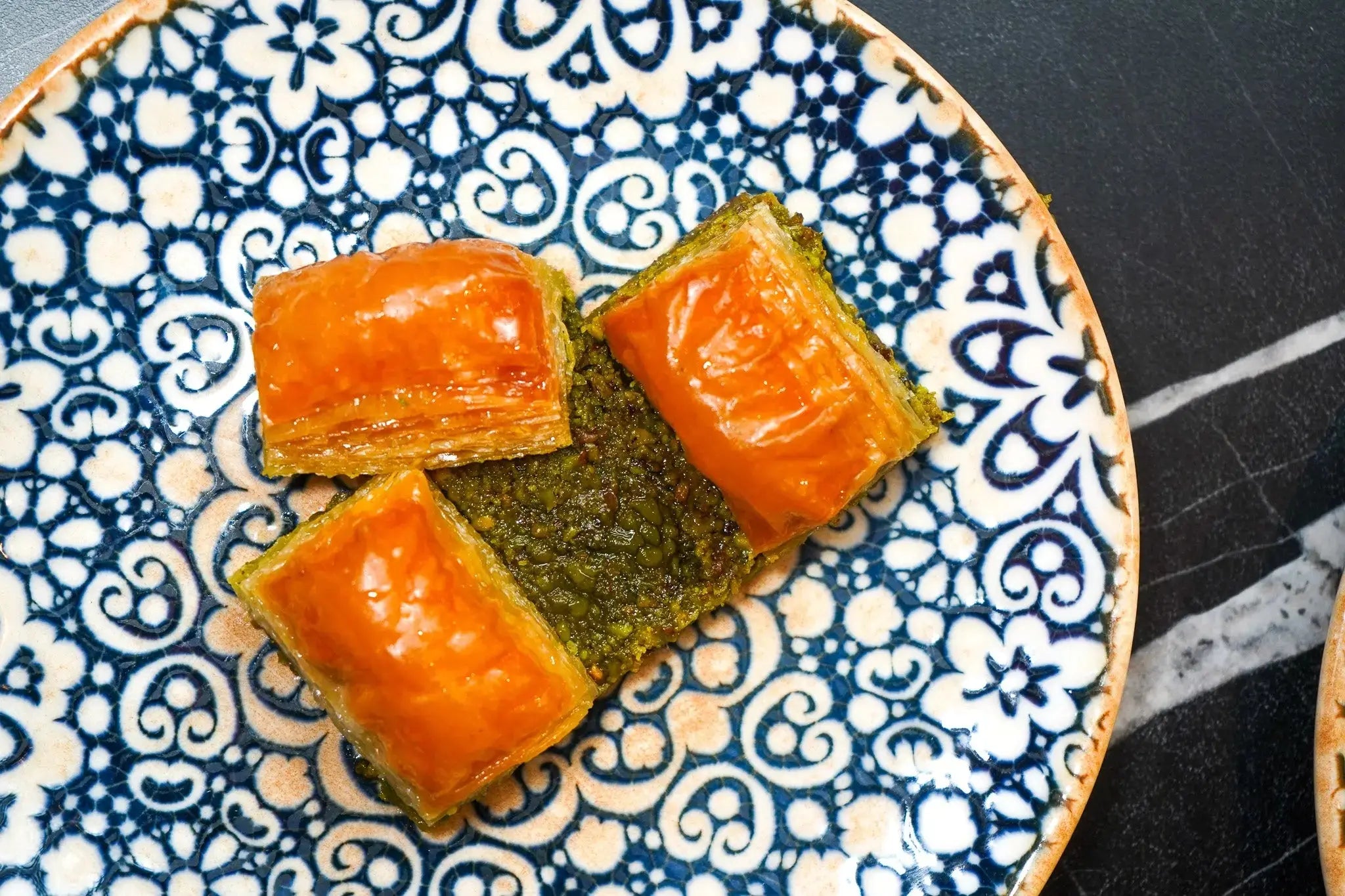 Klassische Baklava Mit Pistazien