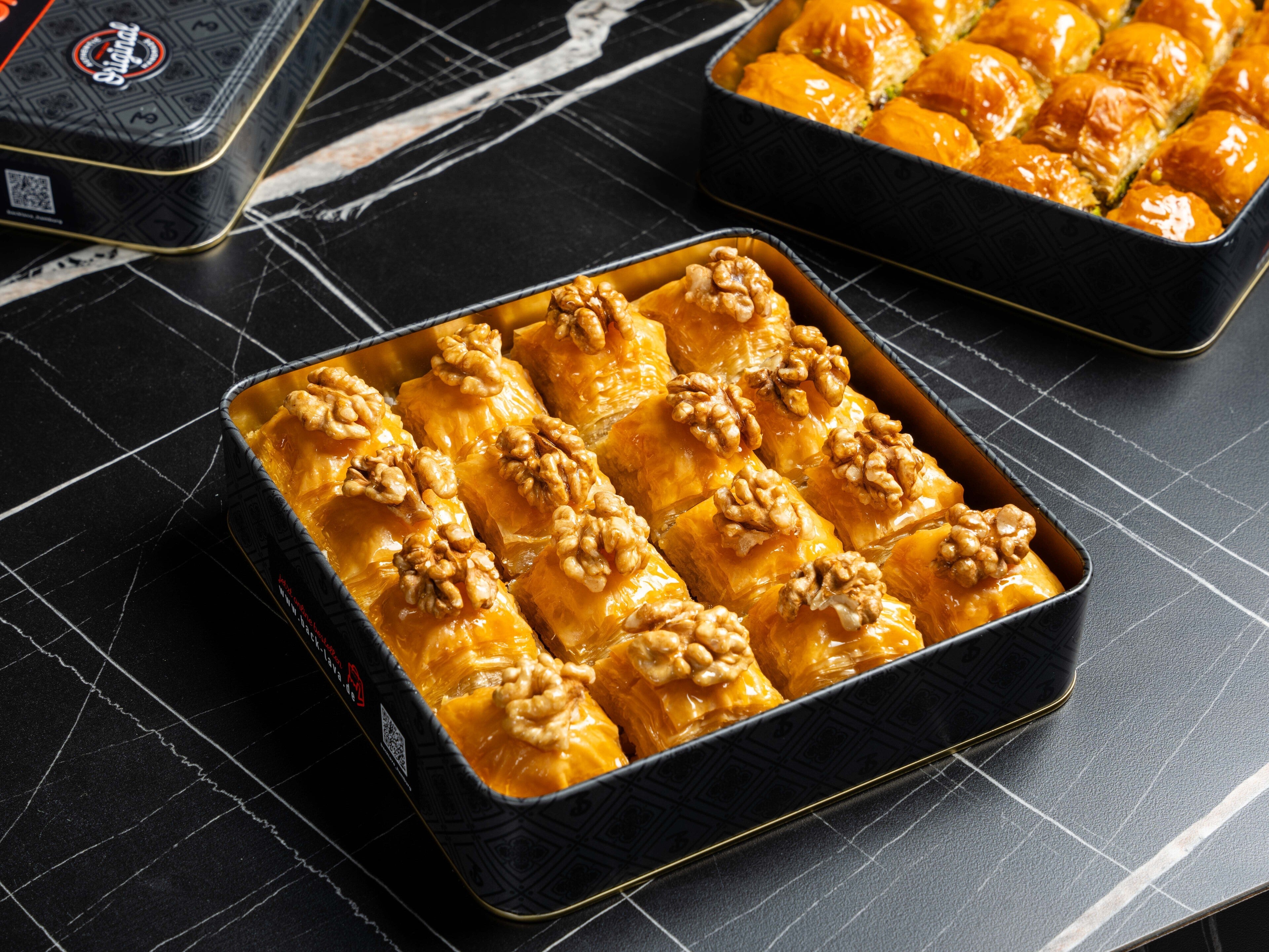 Geschenk Box Walnuss-Baklava