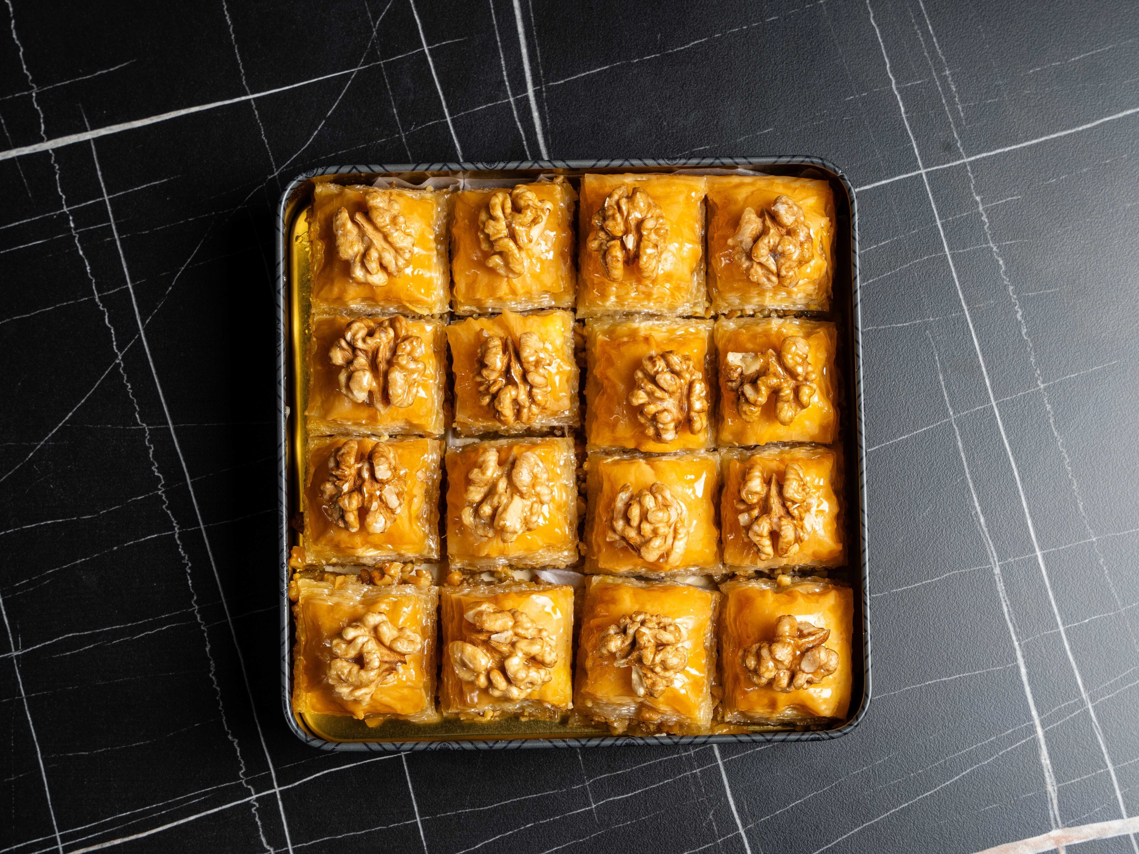 Geschenk Box Walnuss-Baklava