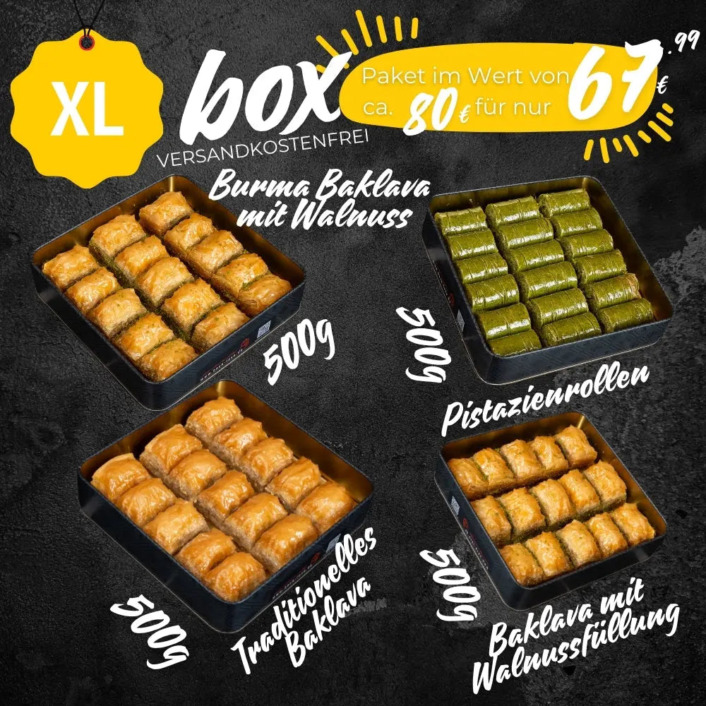 Angebot - Baklava Probierset - Beliebteste Baklavas 