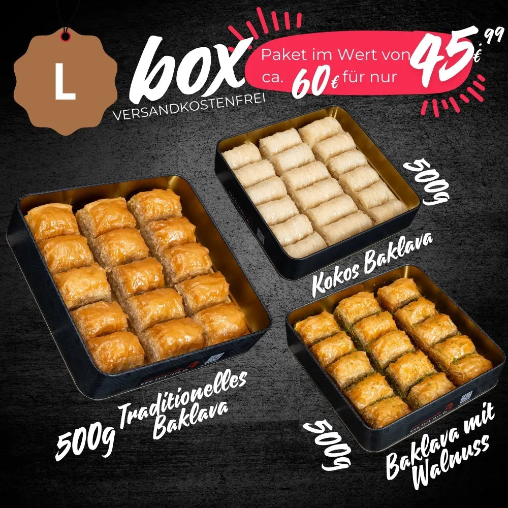 Angebot - Baklava Probierset - Beliebteste Baklavas 
