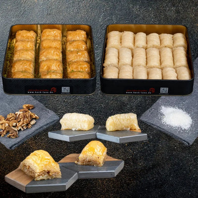 Duo Angebot - Baklava mit Walnuss und Kokos 