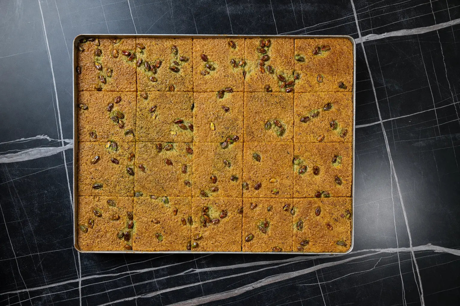 Engelshaar (Kadayif) mit Pistazien Blech | ca. 4 kg – Back-Lava 