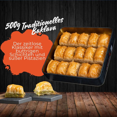 Duo Angebot - Baklava mit Pistazien und Kokos 