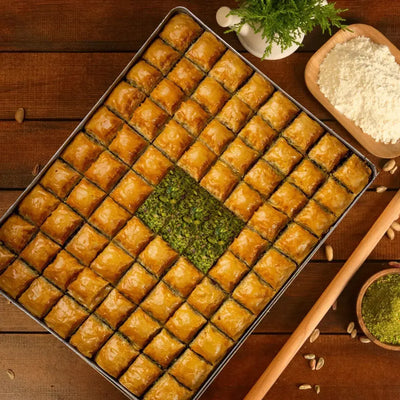 Blech mit Pistazien - Tepsi Baklava – ca. 3,5 kg 