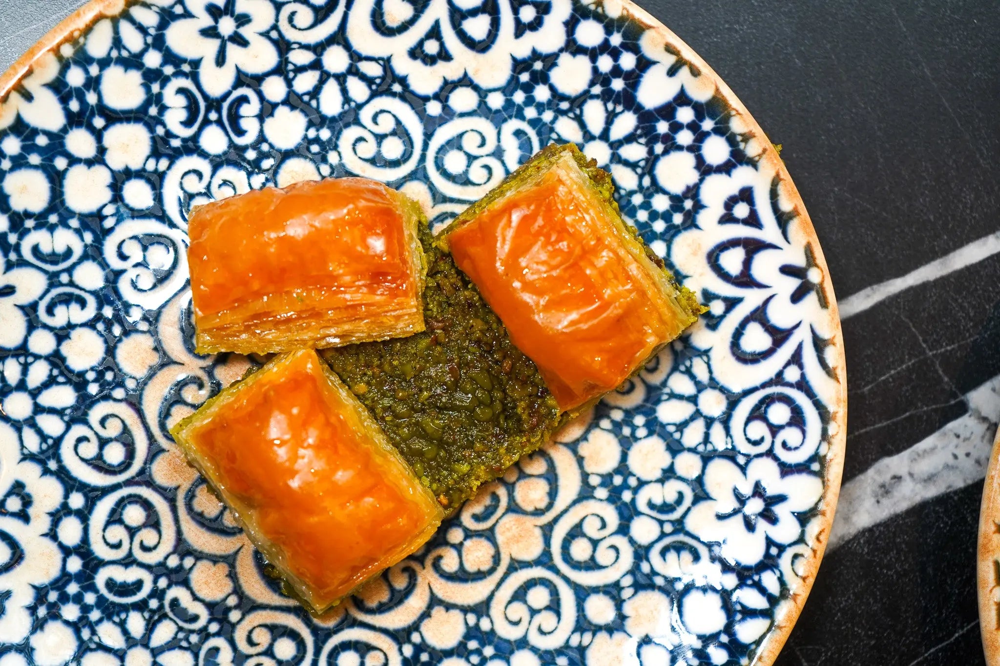 Klassische Baklava Mit Pistazien 