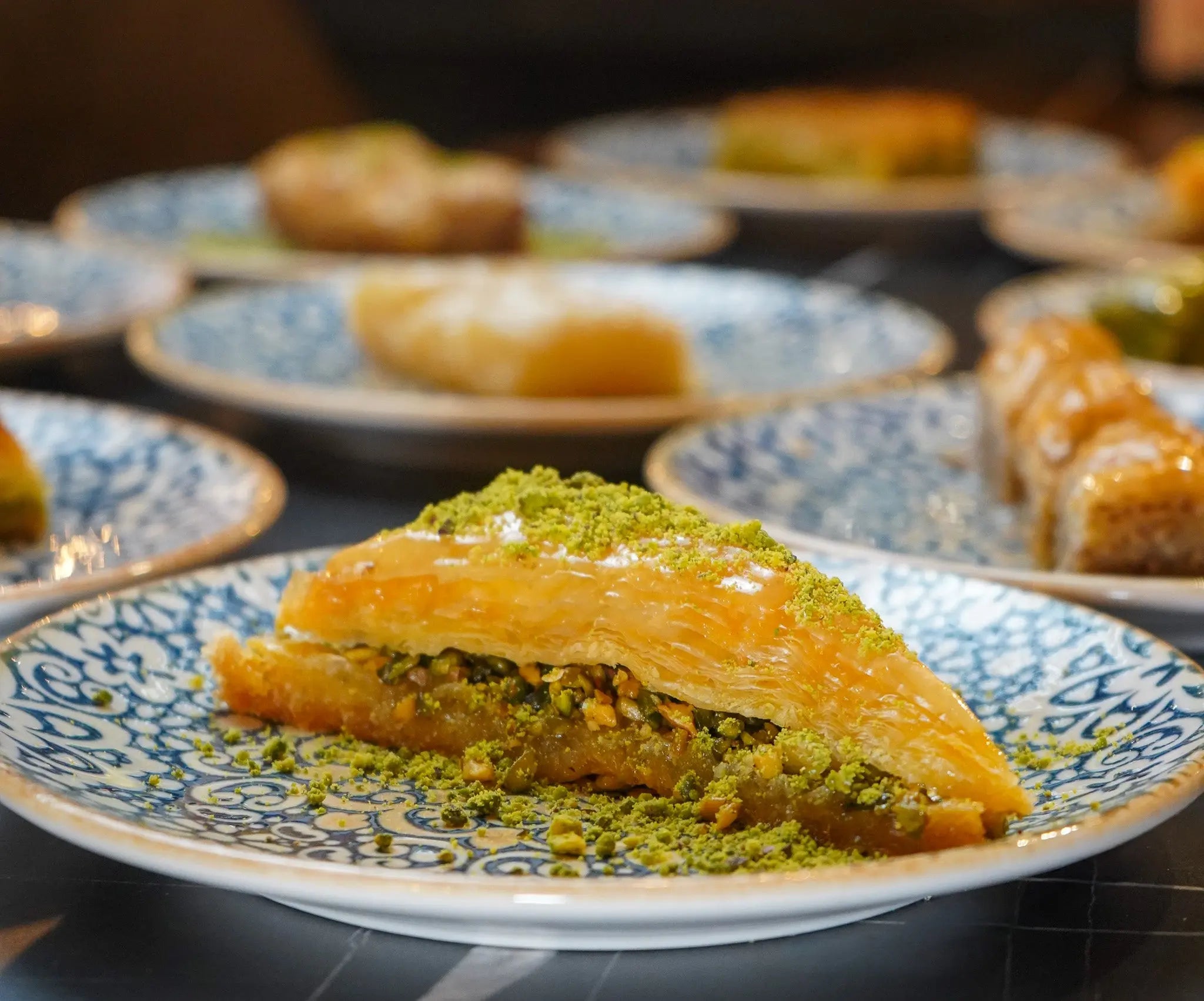 Karotten scheiben Baklava 