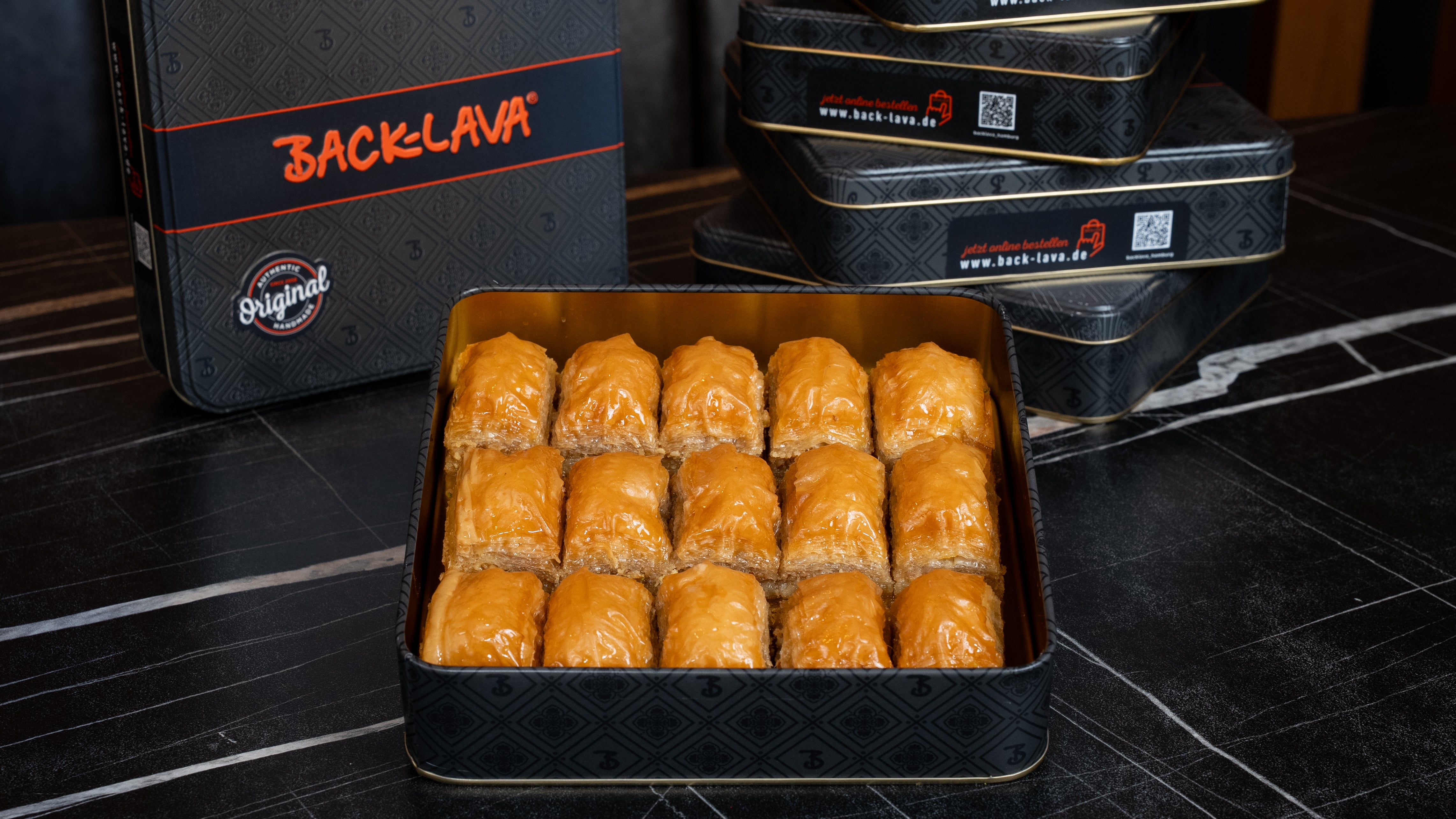 Klassische Baklava Mit Pistazien