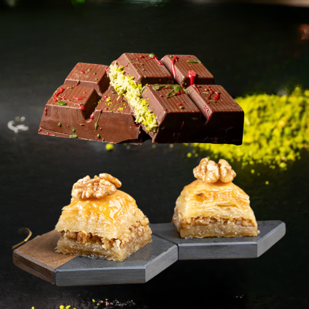 Angebot - Dubai Schokoladen und Walnuss-Baklava 