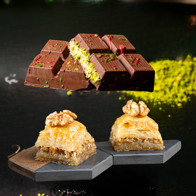 Offer – Dubai chocolate and walnut baklava