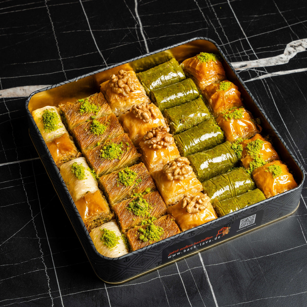 Geschenk Box Premium  Exklusive Baklava-Auswahl | Online Baklava Kaufen