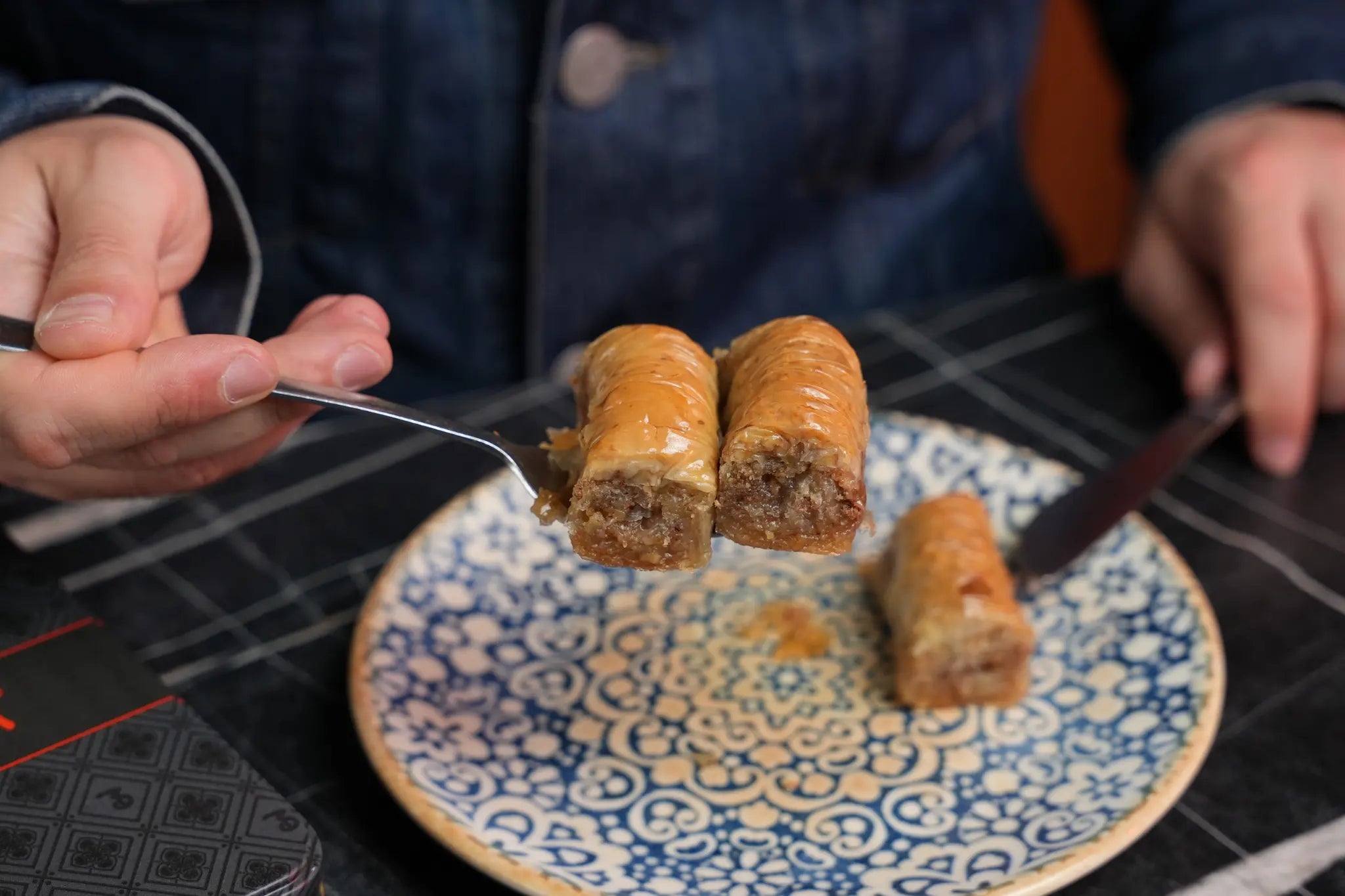 Gerollte Baklava mit Pistazien Blech | ca. 3800 g – Back-Lava 