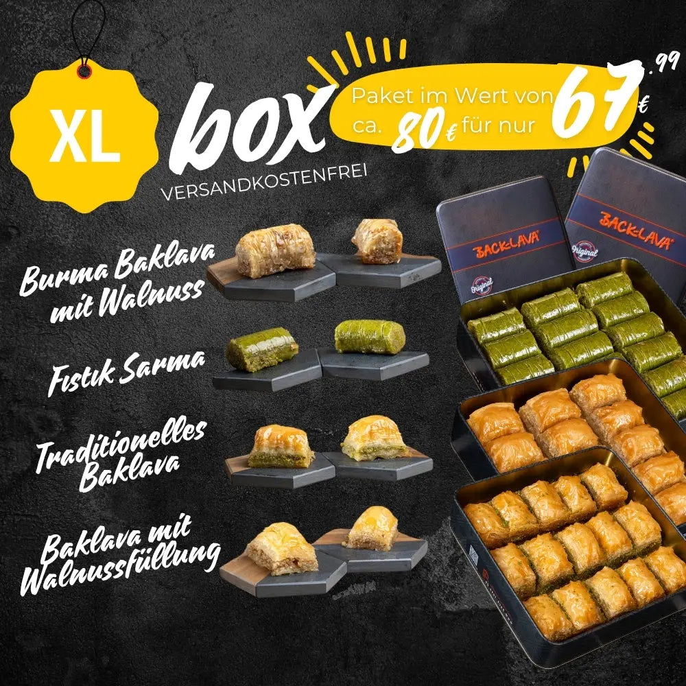 Angebot - Baklava Probierset - Beliebteste Baklavas 