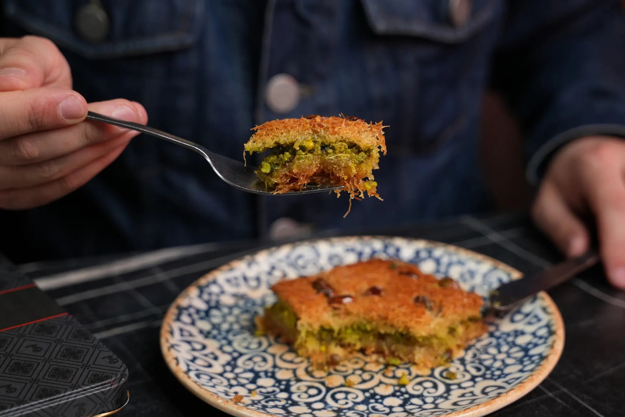 Engelshaar Baklava Blech mit Pistazien – Back-Lava 